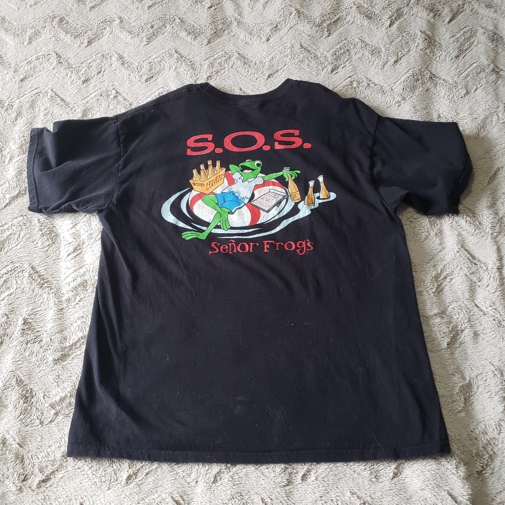 🎸Señor Frog's S.O.S. Puerto Rico tee